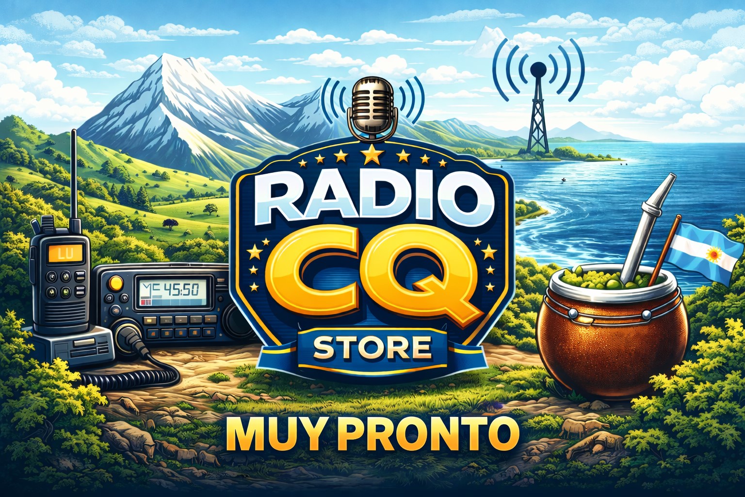 Muy pronto Radiocqstore